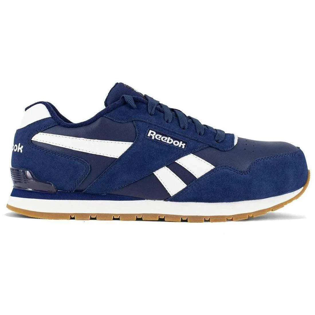 Harman Composite-Toe Athletic Work Shoe Navy/White