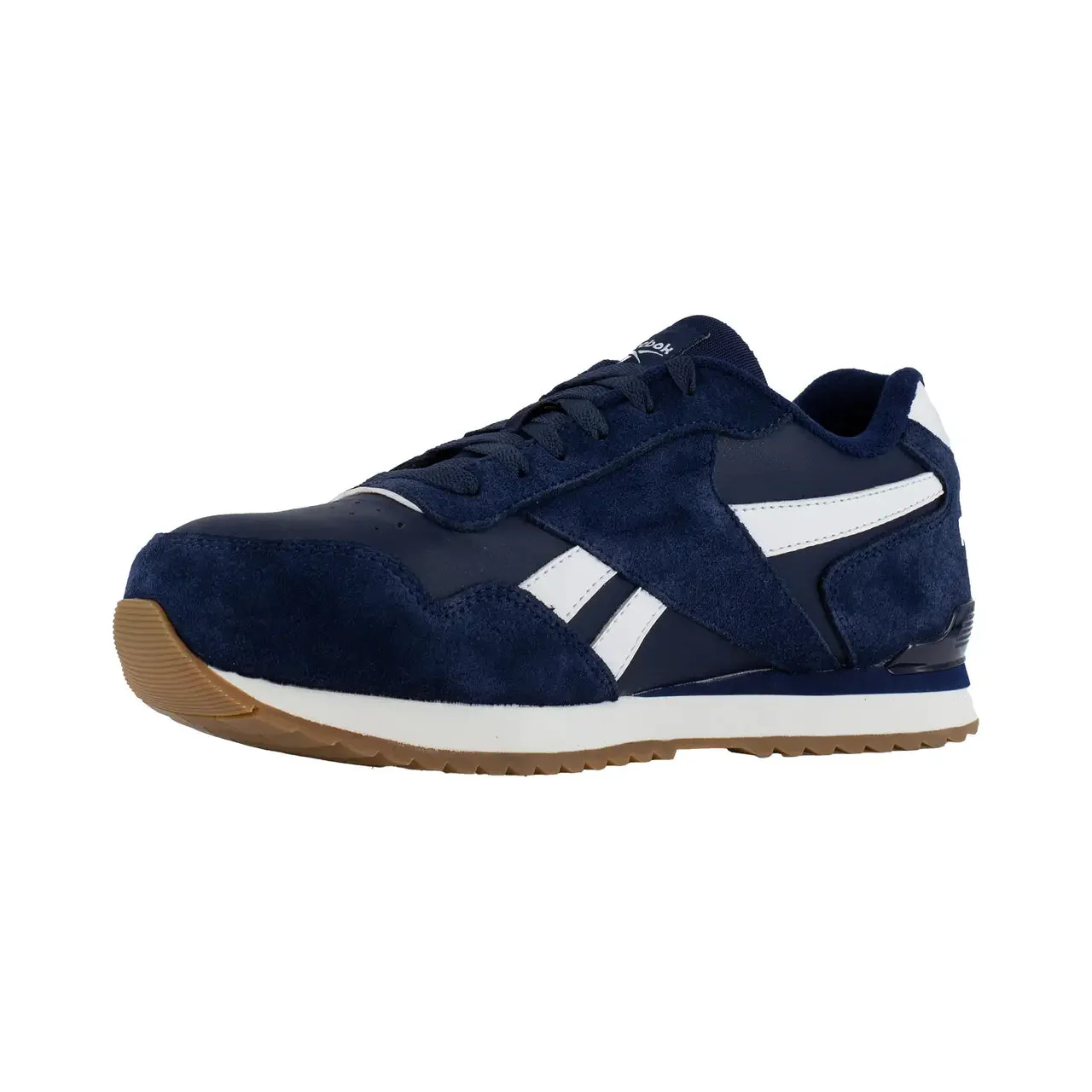 Harman Composite-Toe Athletic Work Shoe Navy/White - Image 4
