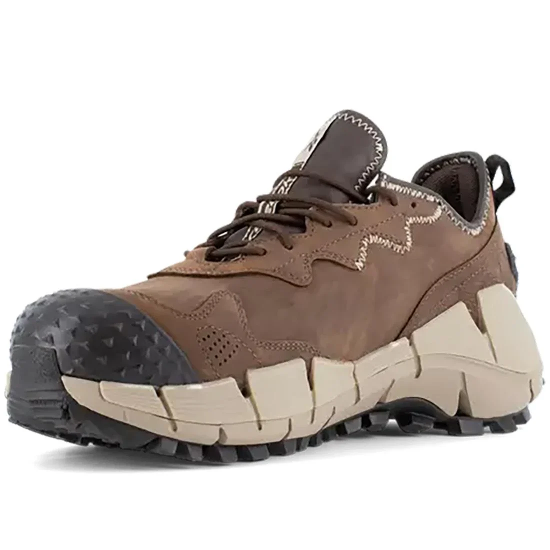 Zig Kinetica Edge II Composite-Toe Work Shoe Brown - Image 4