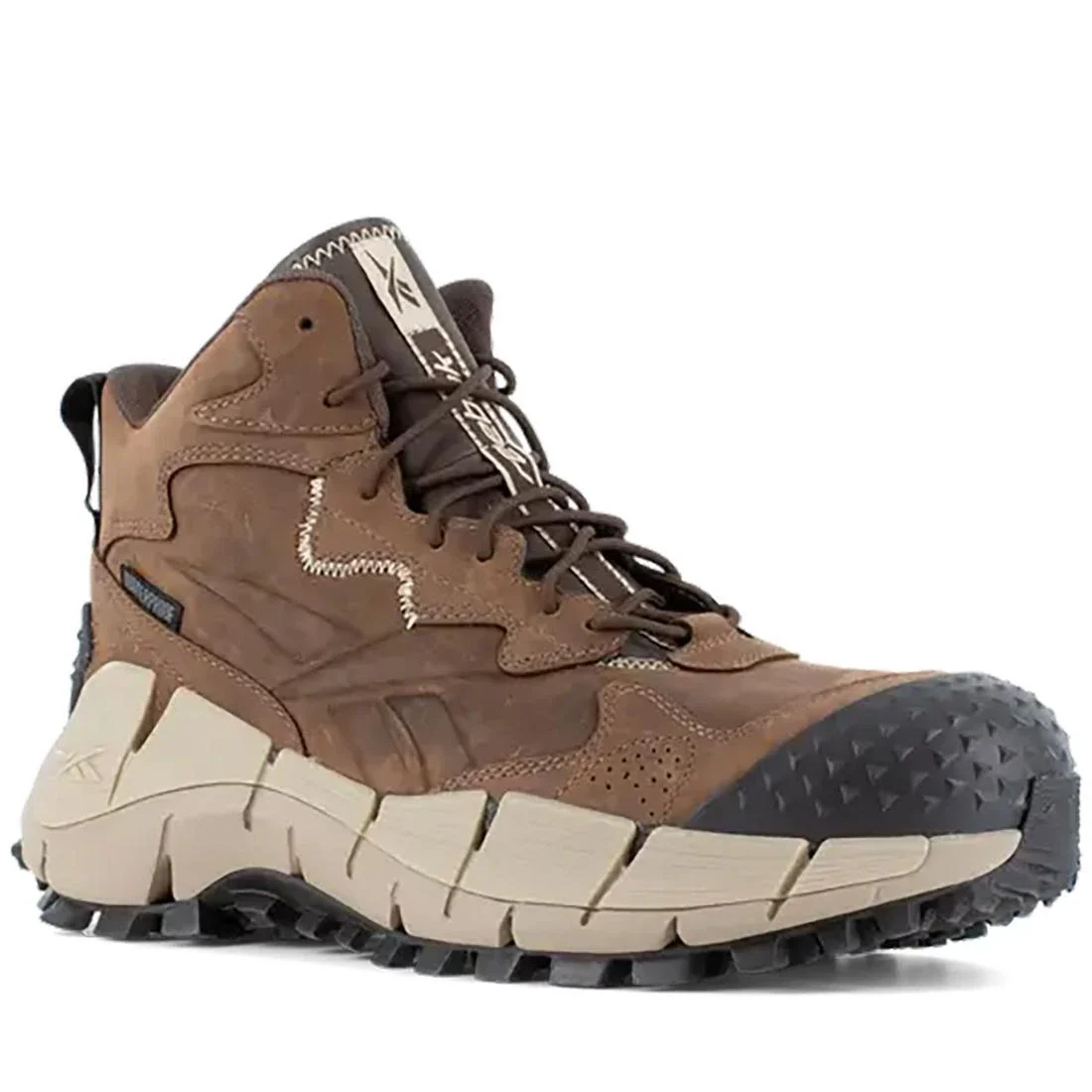 Zig Kinetica Edge II Composite-Toe Work Boot Brown - Image 4