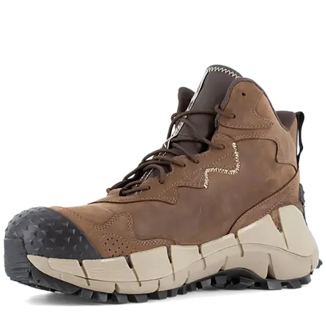 Zig Kinetica Edge II Composite-Toe Work Boot Brown - Image 5