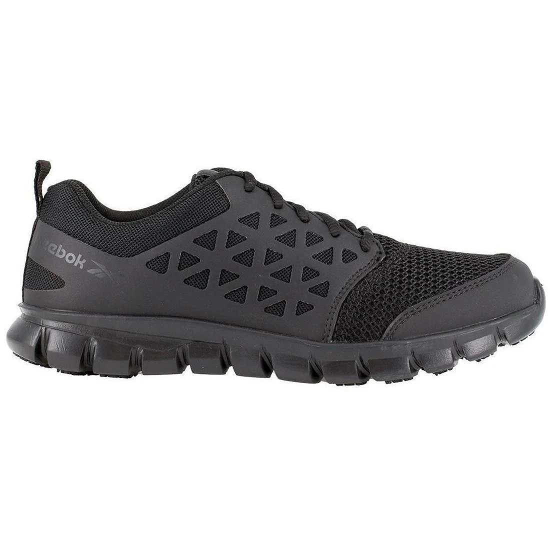 Sublite Cushion Soft-Toe Athletic Work Shoe Black