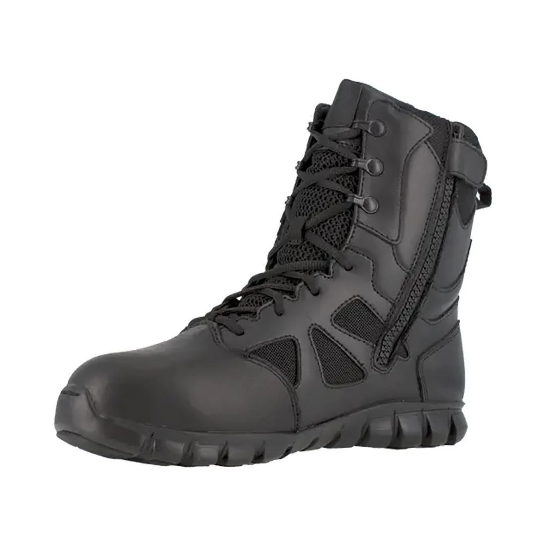 Sublite Cushion 8 Inch Composite-Toe Tactical Work Boot Black - Image 2