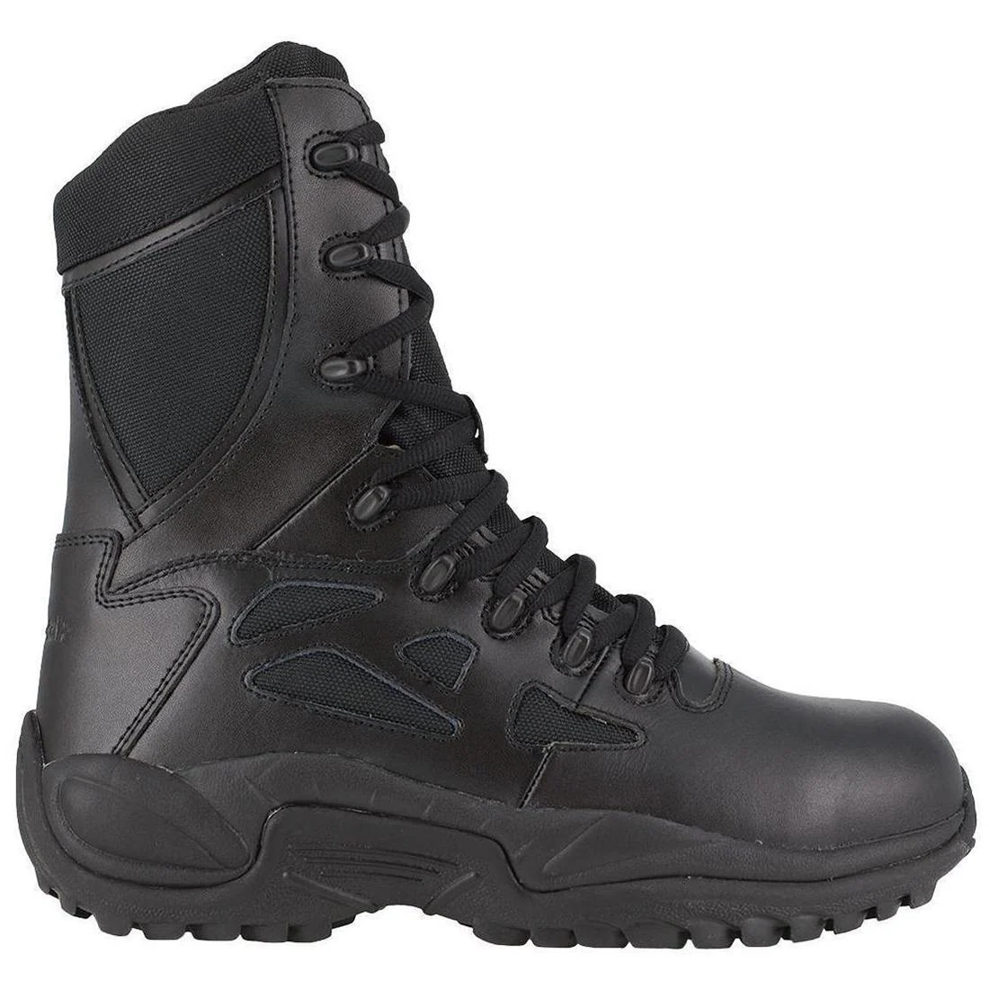 Rapid Response Rb 8 Inch Composite-Toe Tactical Work Boot Black