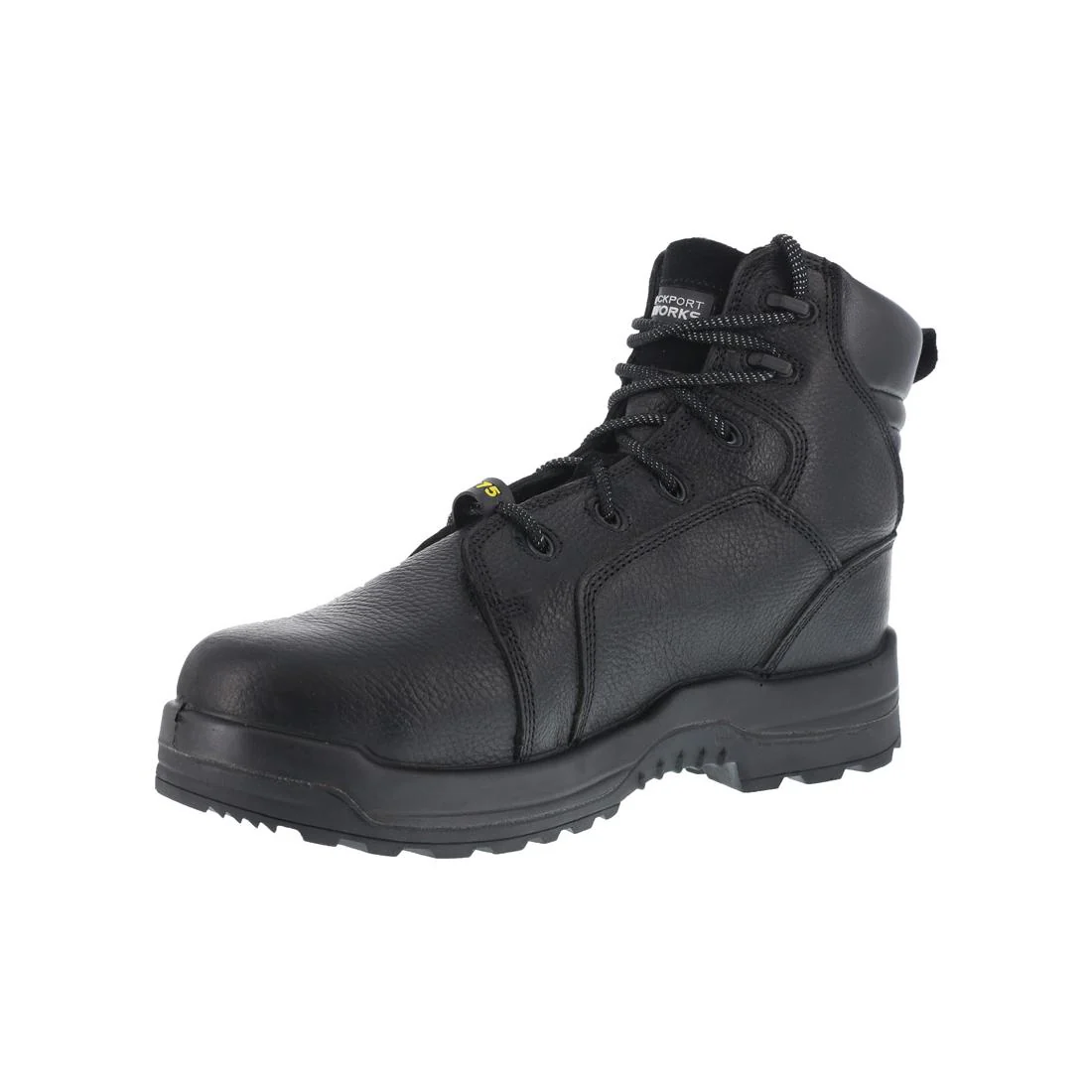 More Energy 6 Inch Composite-Toe Int MetGaurd Work Boot Black - Image 5