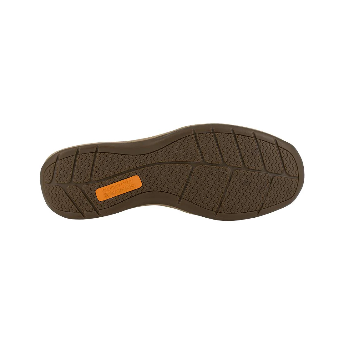 Sailing Club Steel-Toe Int Metgaurd Slip On Work Shoe Brown - Image 3