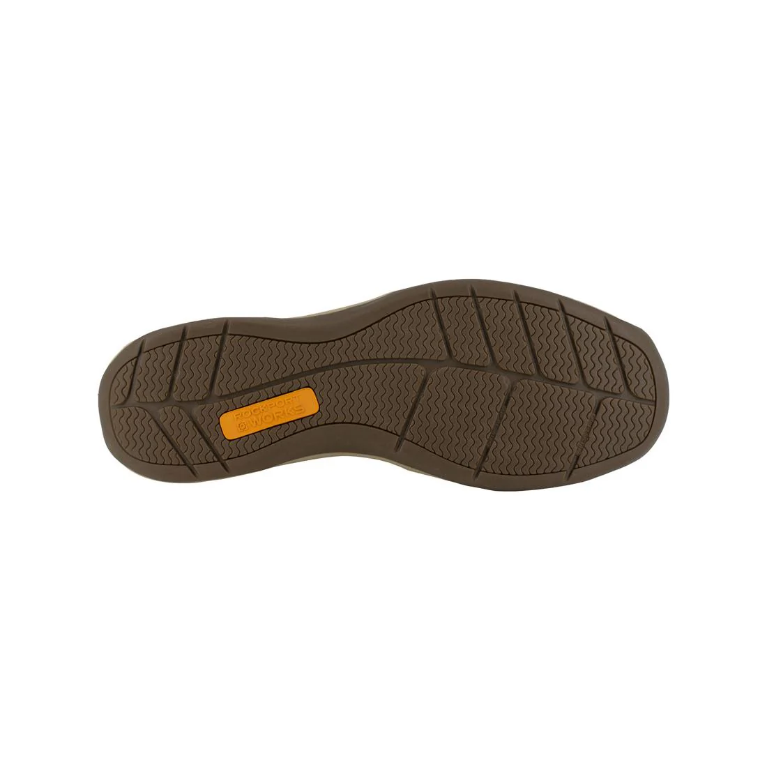 Sailing Club Steel-Toe Slip On Work Shoe Brown - Image 3