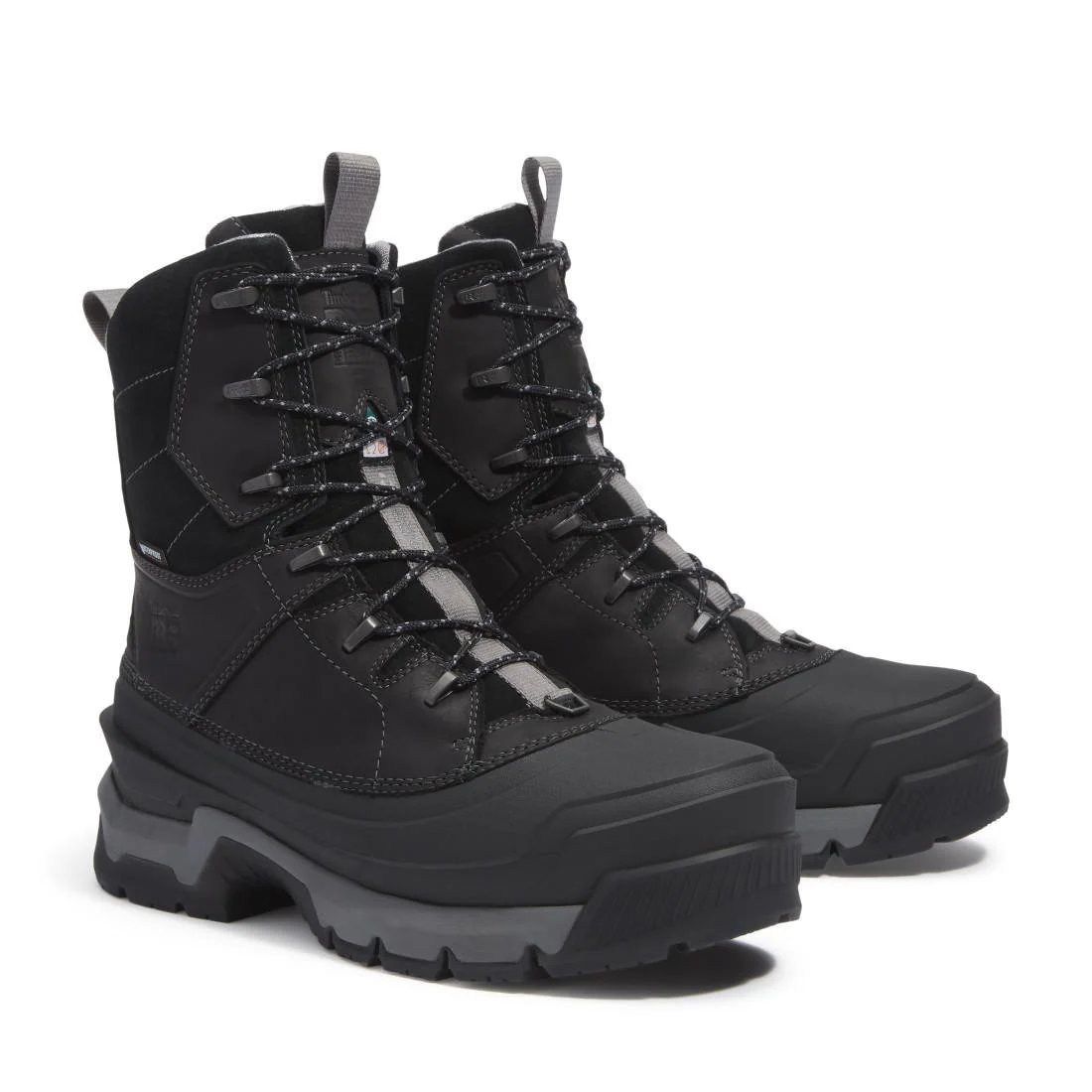 Siberian 8 Inch Composite Toe Waterproof PR Work Boots Brown and Black - Image 11