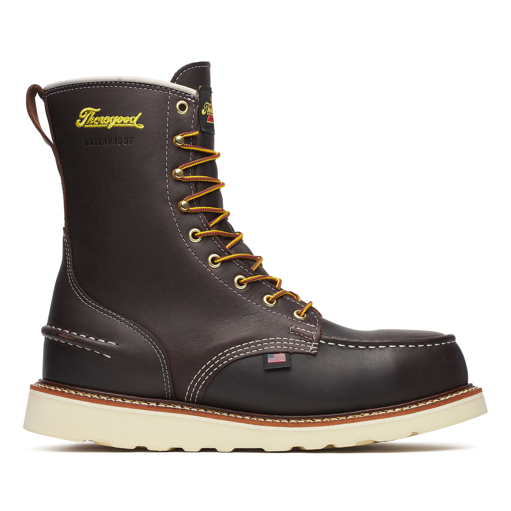 1957 Series 8" Waterproof Moc Toe Boot with Maxwear Wedge Briar Pitstop