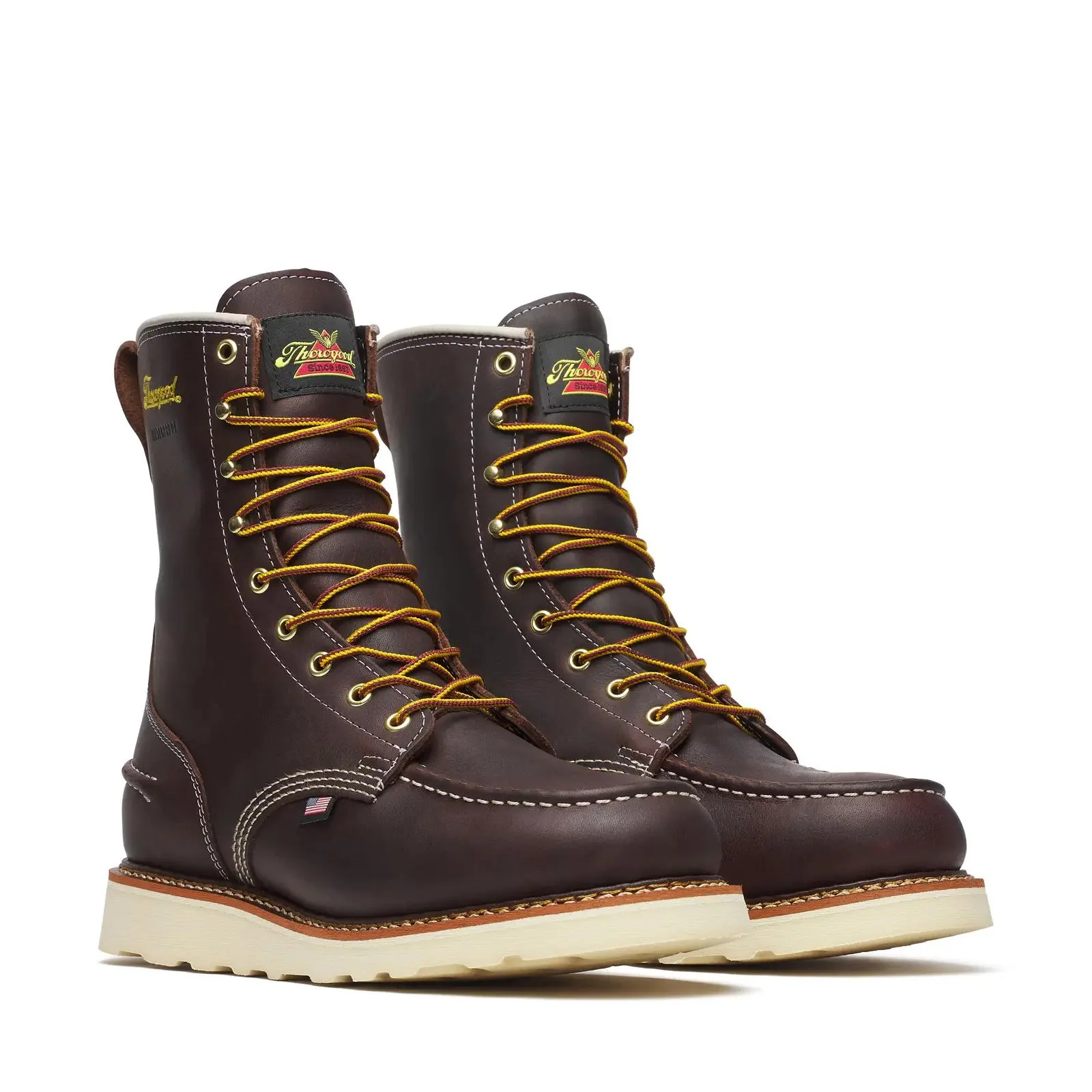 1957 Series 8" Waterproof Moc Toe Boot with Maxwear Wedge Briar Pitstop - Image 2