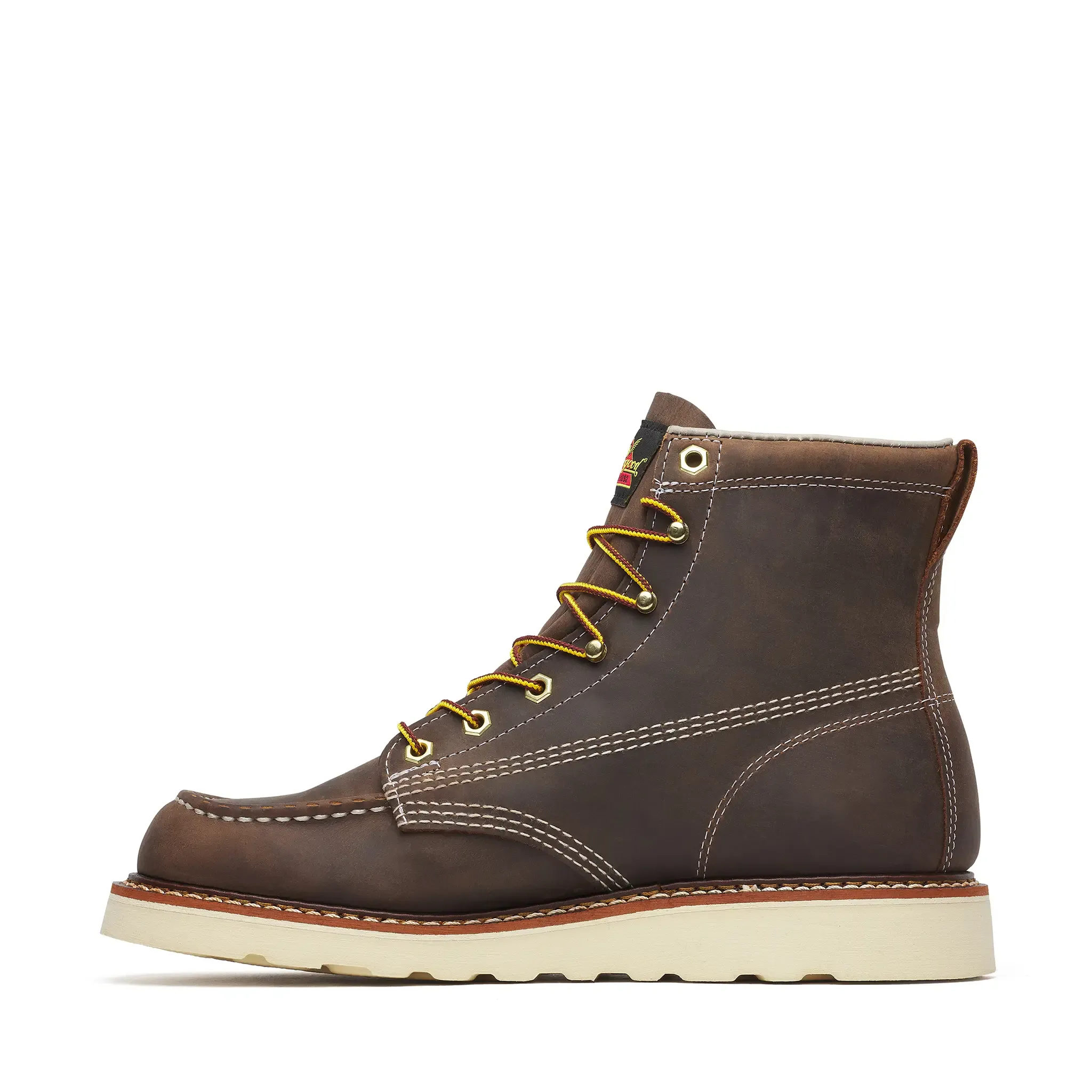 American Heritage 6" Moc Toe Boot Maxwear Wedge Trail Crazy Horse - Image 5