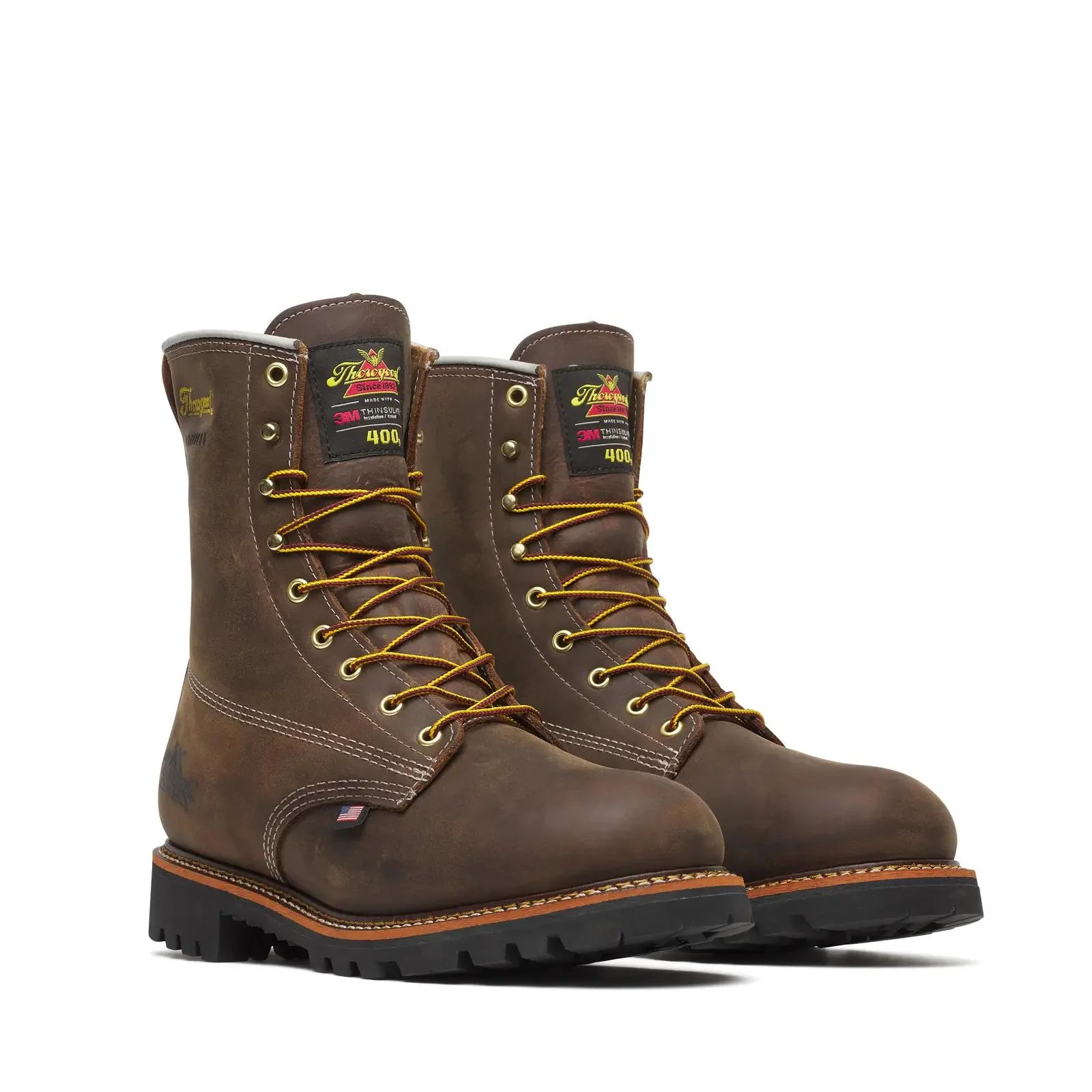 American Legacy 8" Waterproof INS Boot Crazy Horse - Image 2