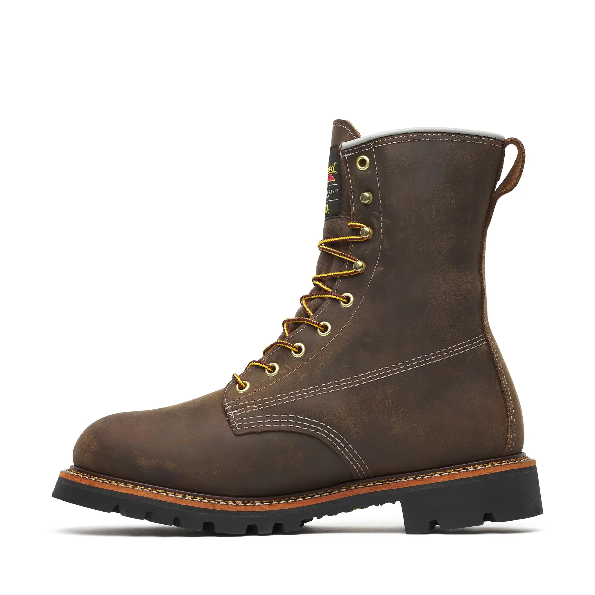 American Legacy 8" Waterproof INS Boot Crazy Horse - Image 5