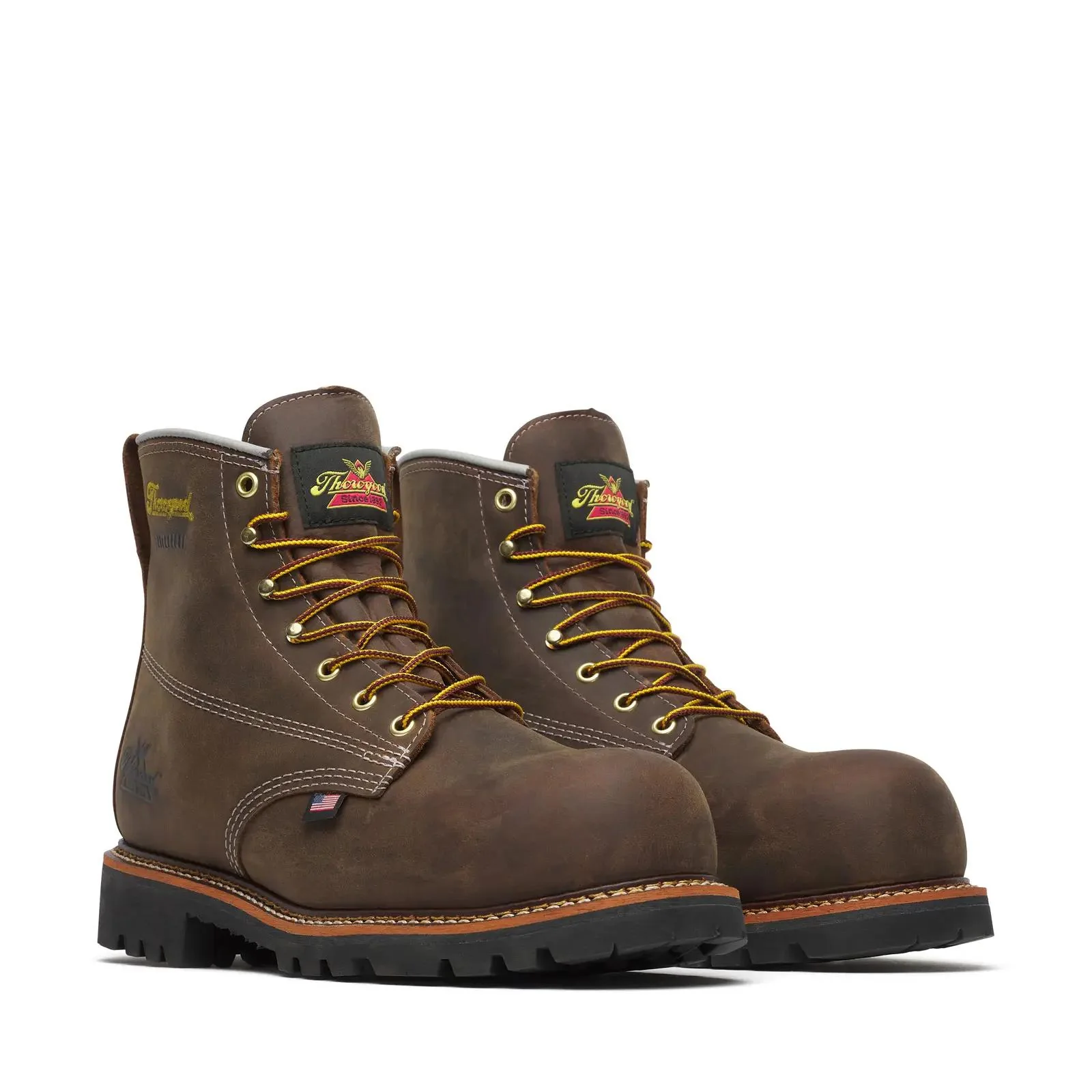 American Legacy Series 6" Waterproof Nano Toe Boot Crazy Horse - Image 2