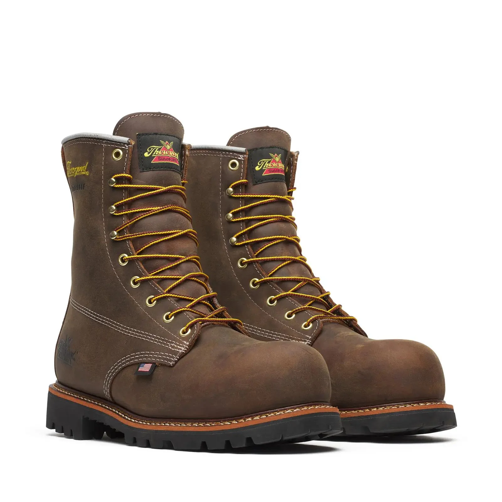 American Legacy Series 8" Waterproof Nano Toe Boot Crazy Horse - Image 2