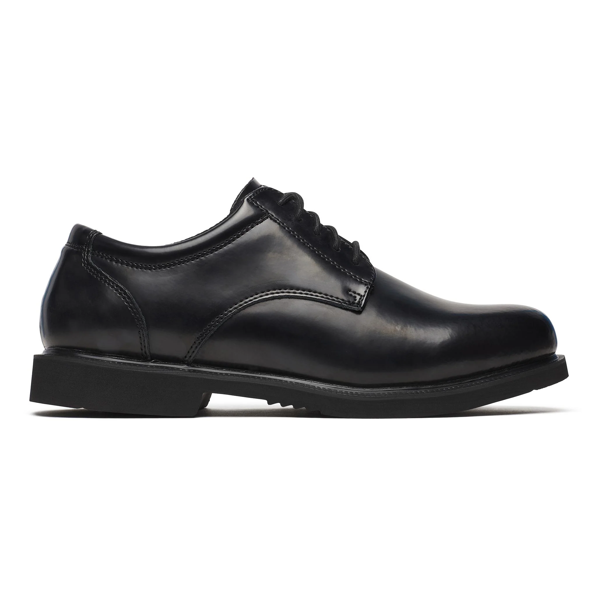 Leather Polishable Oxford Shoe Black