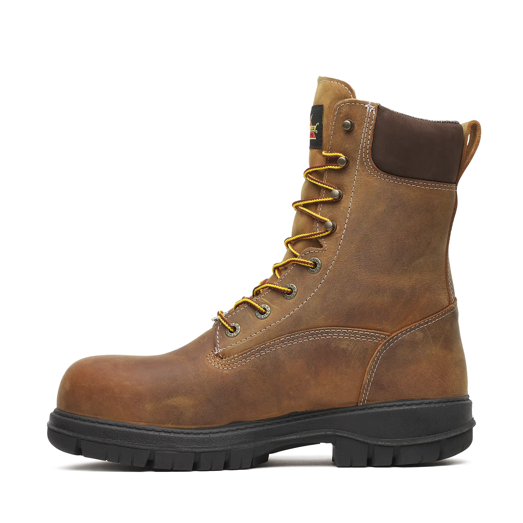 Genesis Series 8" Nano Toe Waterproof Boot Chestnut - Image 5