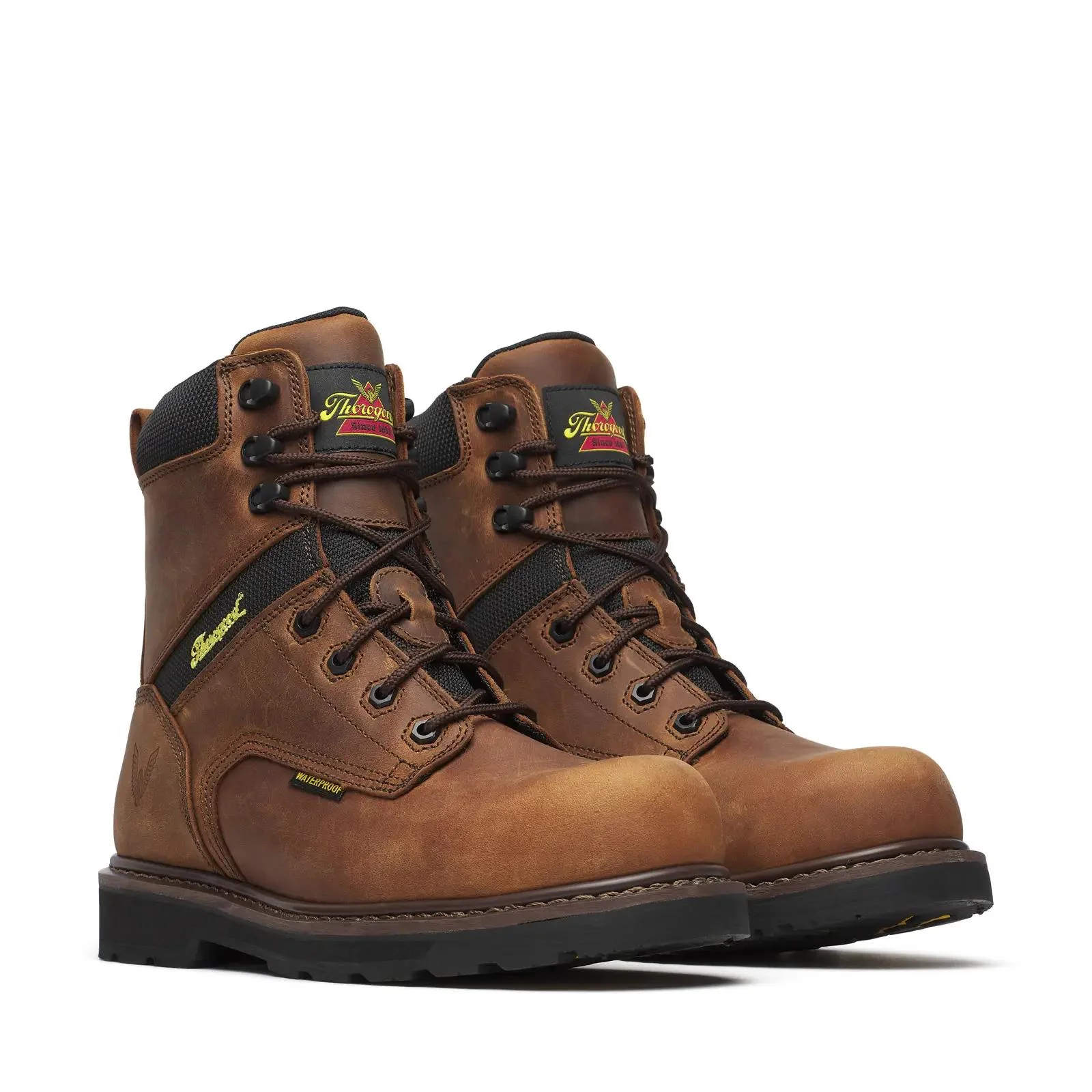 Jobsite Series 8" Composite Toe Waterproof Boot Crazy Horse - Image 2