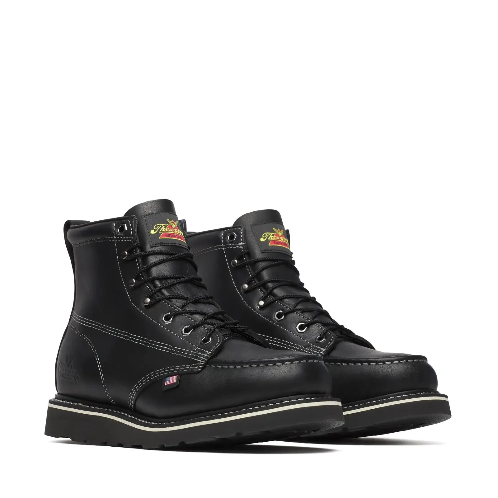 Midnight Series 6" Moc Toe Boot Black - Image 2