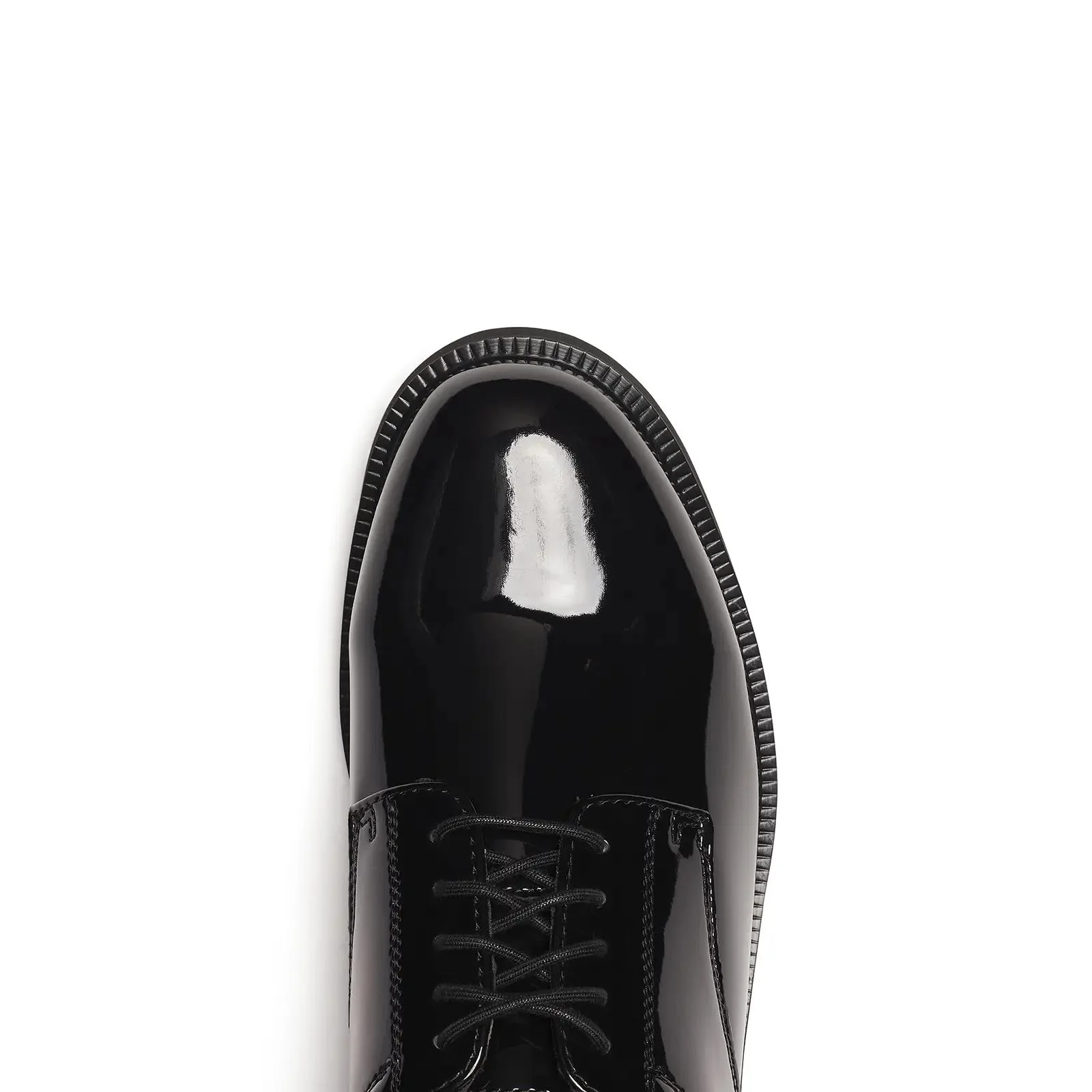 Uniform Classics Poromeric Oxford Shoe Black - Image 4