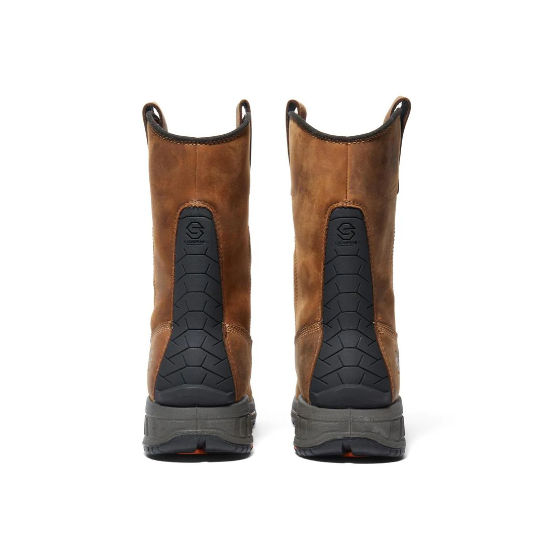 Helix HD Composite-Toe Waterproof Pull-On Work Boot Brown - Image 5