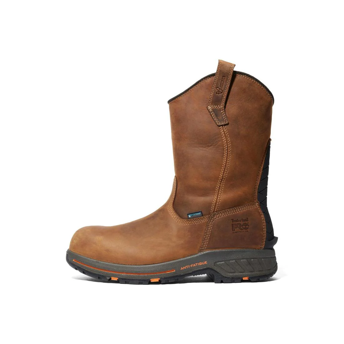 Helix HD Composite-Toe Waterproof Pull-On Work Boot Brown - Image 9