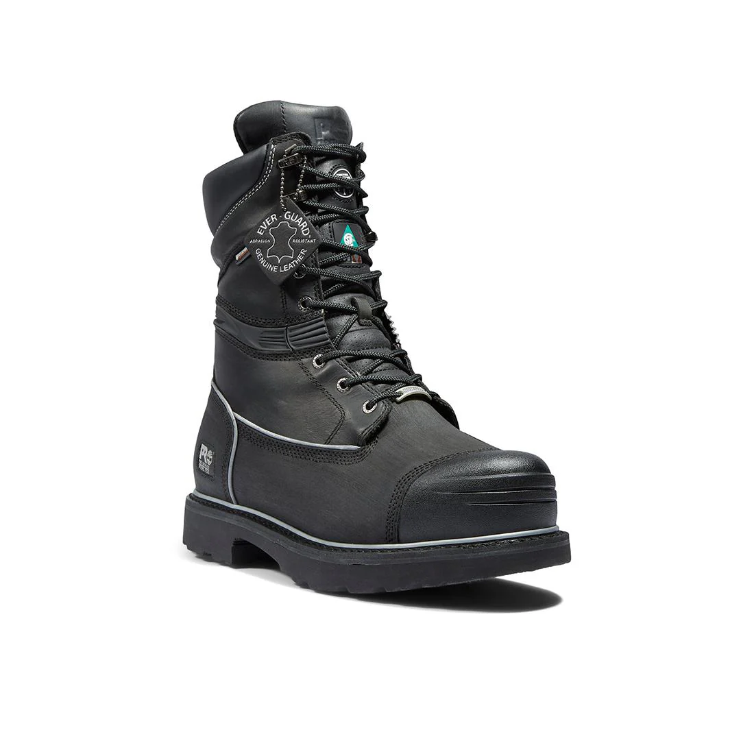 Gravel Pit Img 10-Inch Waterproof Met Guard Steel-Toe Work Boot Sp Ins 400G Black - Image 2