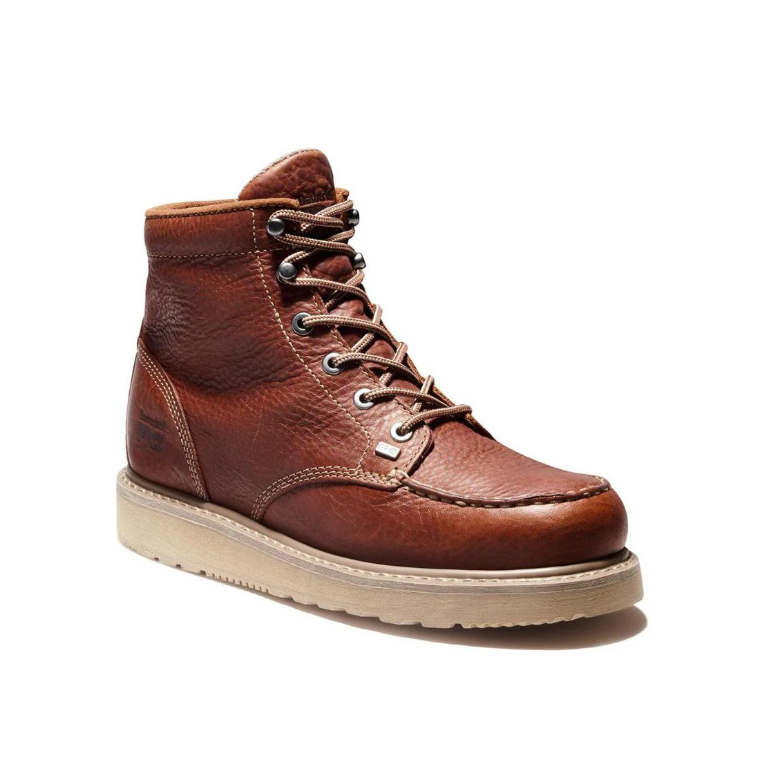 Barstow 6 Inch Soft-Toe Wedge Boot Brown - Image 2