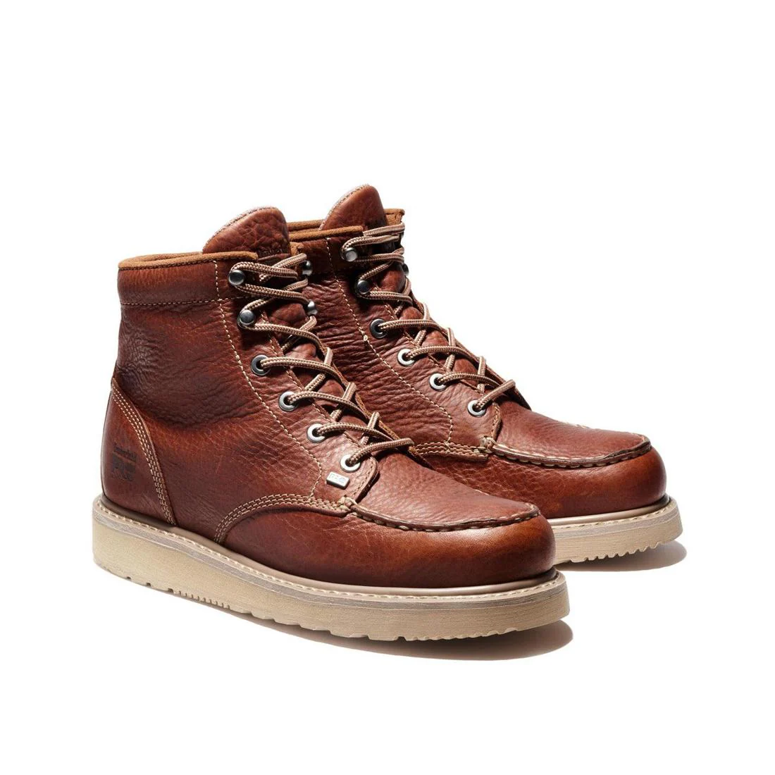 Barstow 6 Inch Soft-Toe Wedge Boot Brown - Image 7