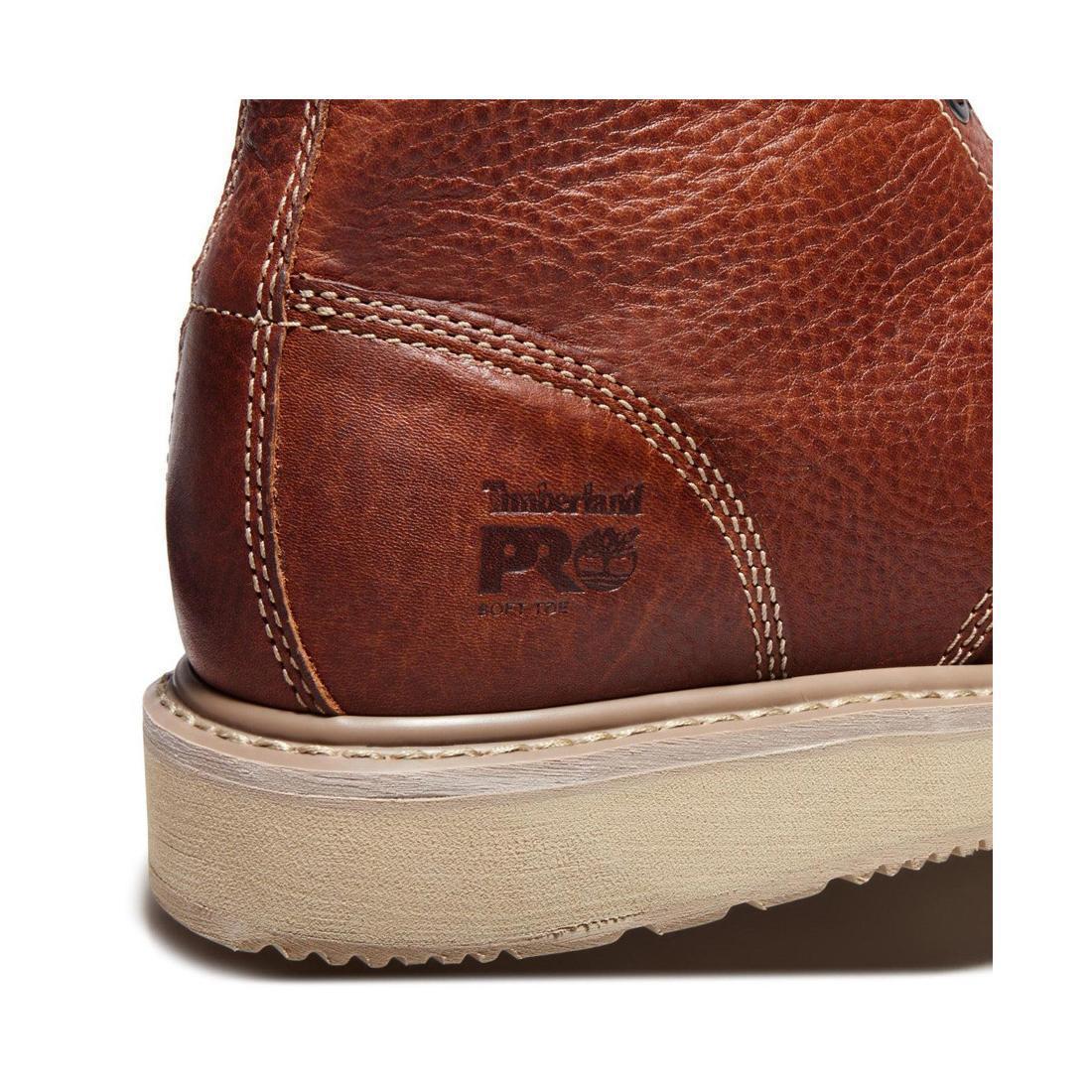 Barstow 6 Inch Soft-Toe Wedge Boot Brown - Image 9