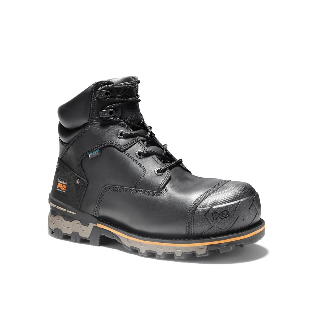 Boondock 6 Inch Composite-Toe Waterproof Work Boot Black - Image 2