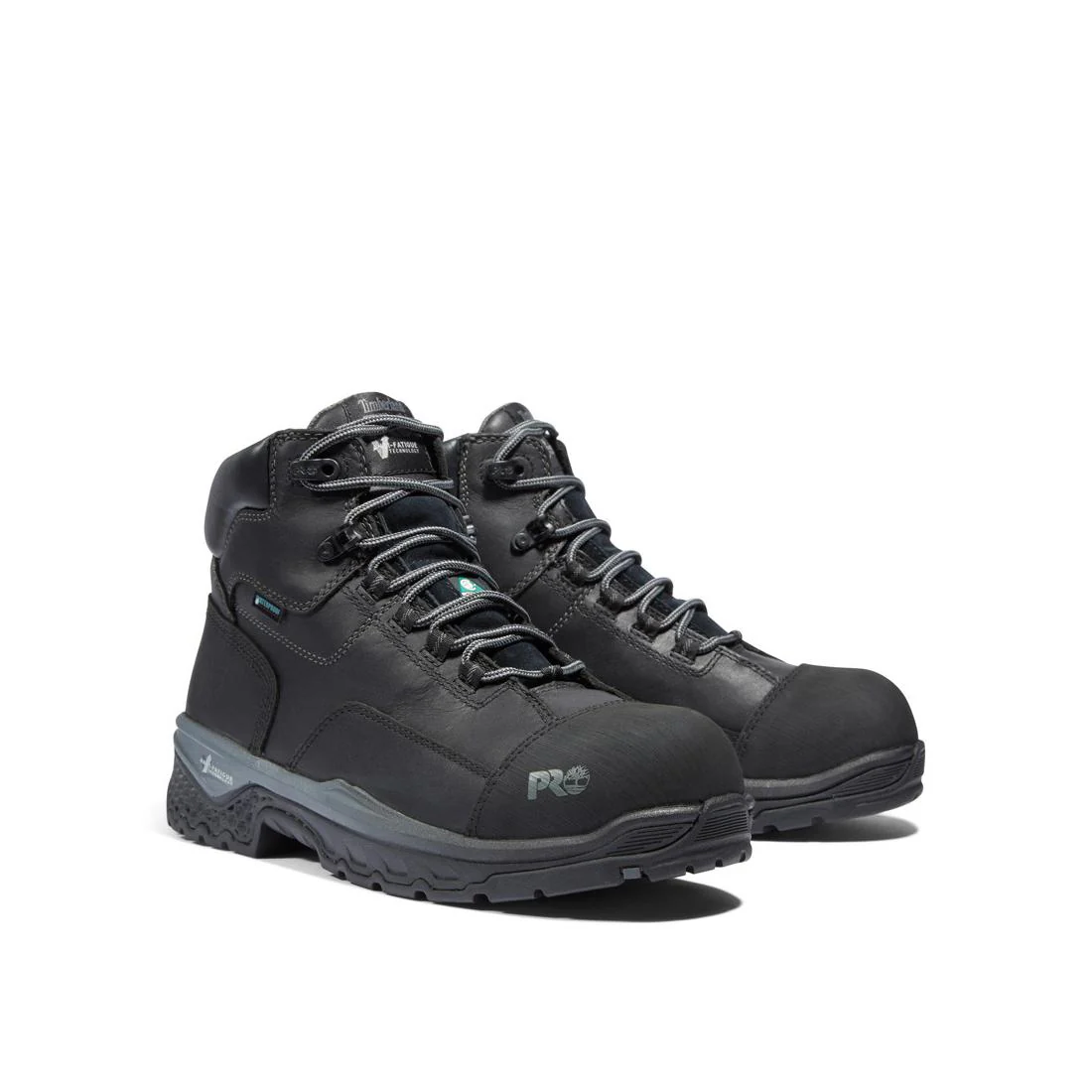 Bosshog 6 Inch Composite-Toe Waterproof PR Work Boot Black - Image 9