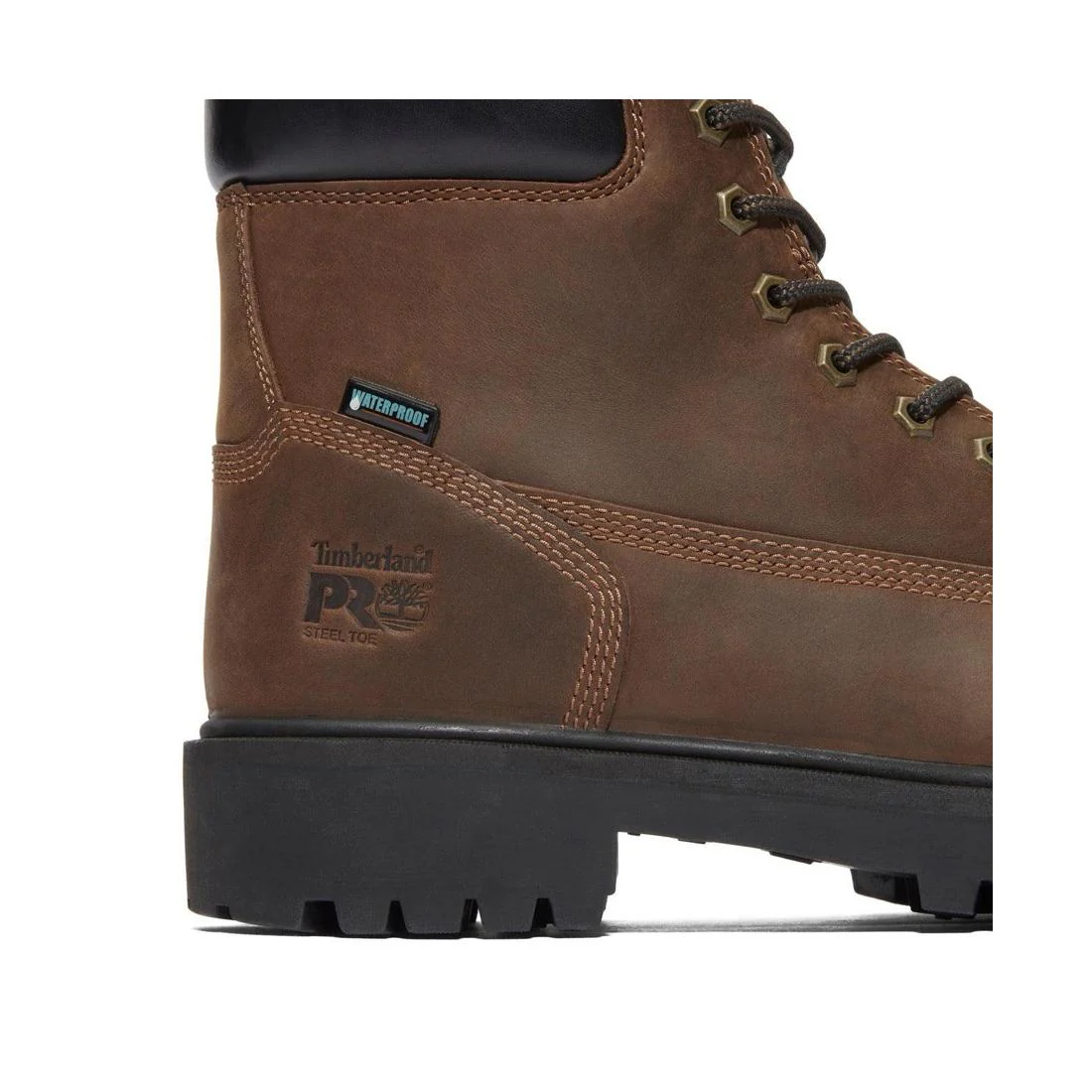 Direct Attach 6 Inch Soft-Toe Waterproof Ins 200G Boot Dark Brown - Image 7