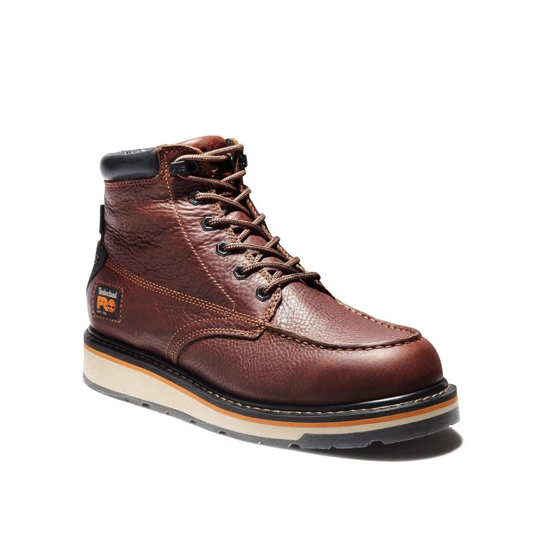 Gridworks 6 Inch Soft-Toe Waterproof Boot Brown - Image 2