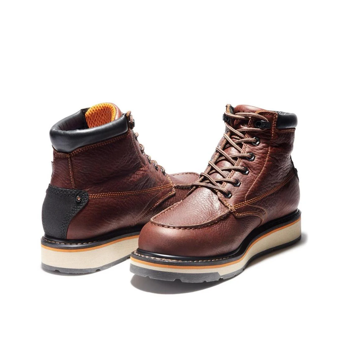 Gridworks 6 Inch Soft-Toe Waterproof Boot Brown - Image 5
