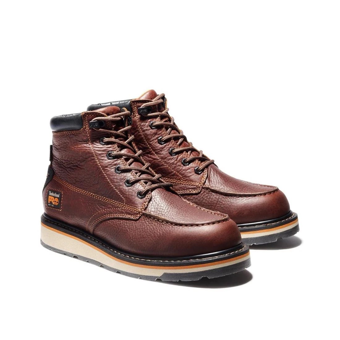 Gridworks 6 Inch Soft-Toe Waterproof Boot Brown - Image 7