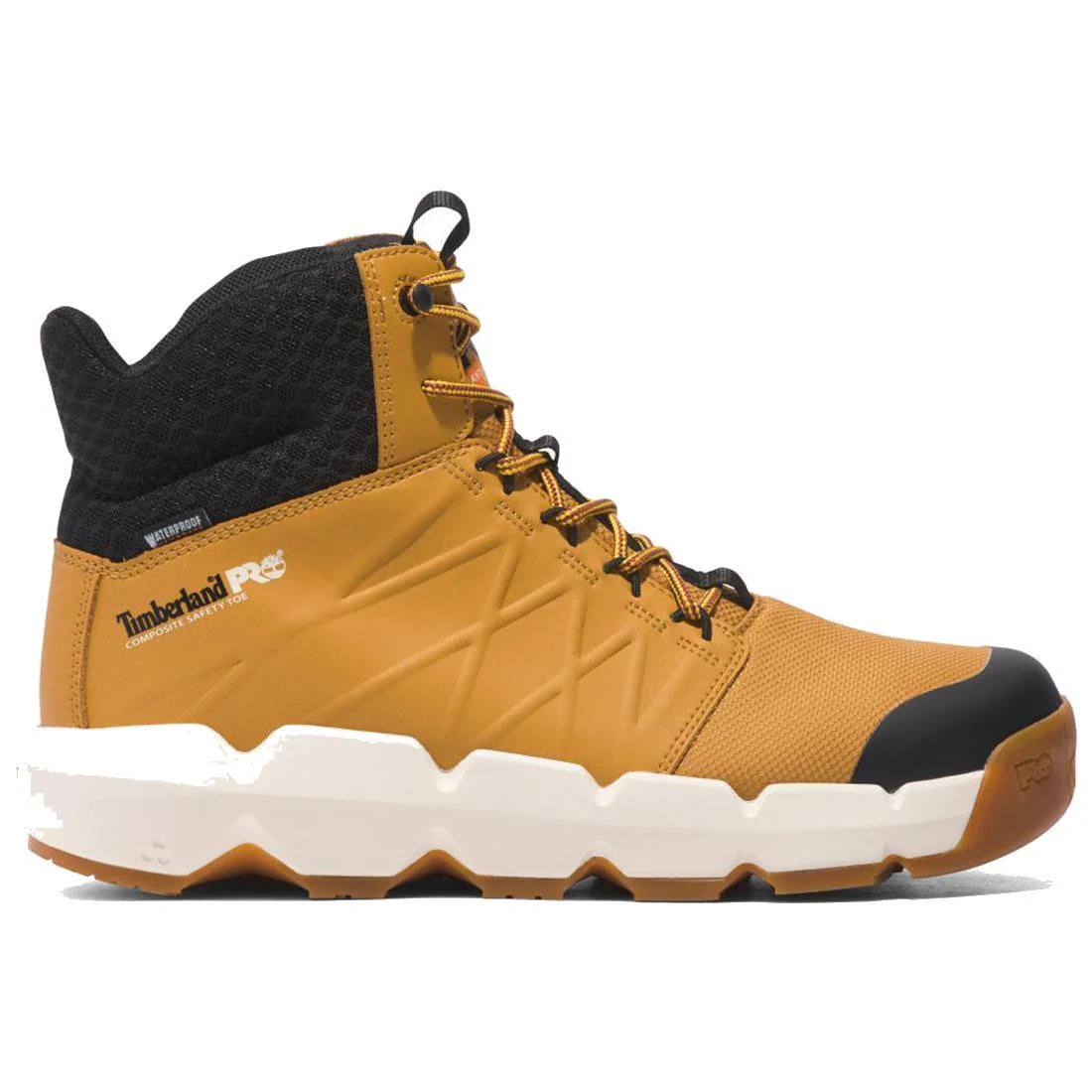 Morphix 6 Inch Composite-Toe Waterproof Work Boot Wheat