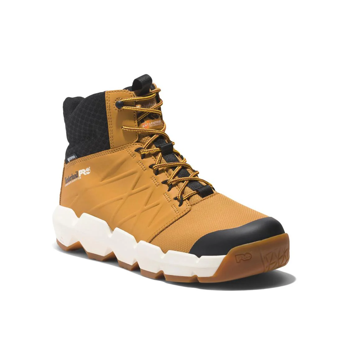 Morphix 6 Inch Composite-Toe Waterproof Work Boot Wheat - Image 2