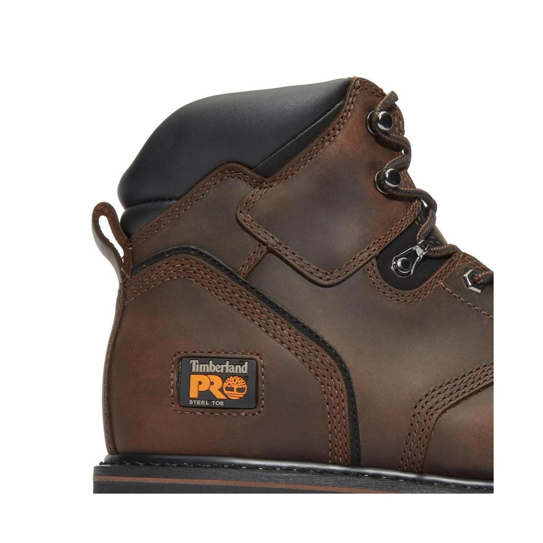 Pit Boss 6 Inch Steel-Toe Work Boot Brown - Image 7