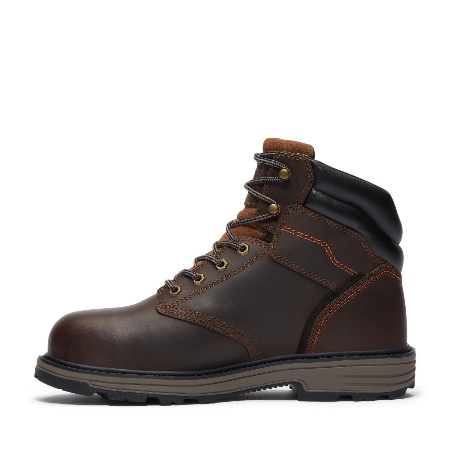 Tasker 6 Inch Alloy Toe Work Boots Black amd Brown - Image 4