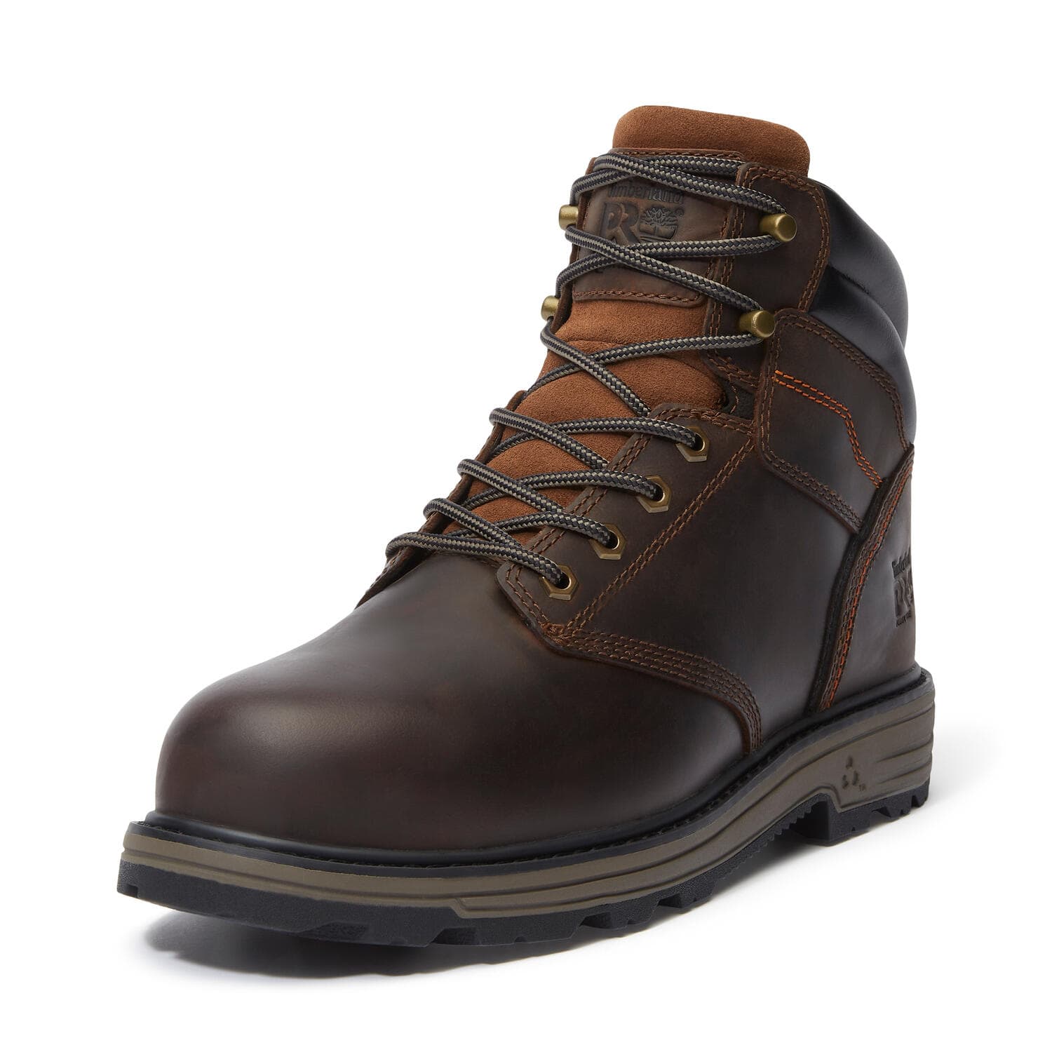 Tasker 6 Inch Alloy Toe Work Boots Black amd Brown - Image 8
