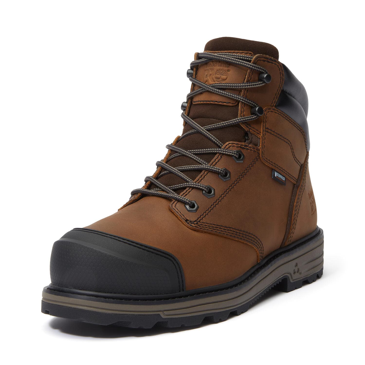 Tasker 6 Inch Alloy Toe Waterproof Work Boots Brown - Image 8