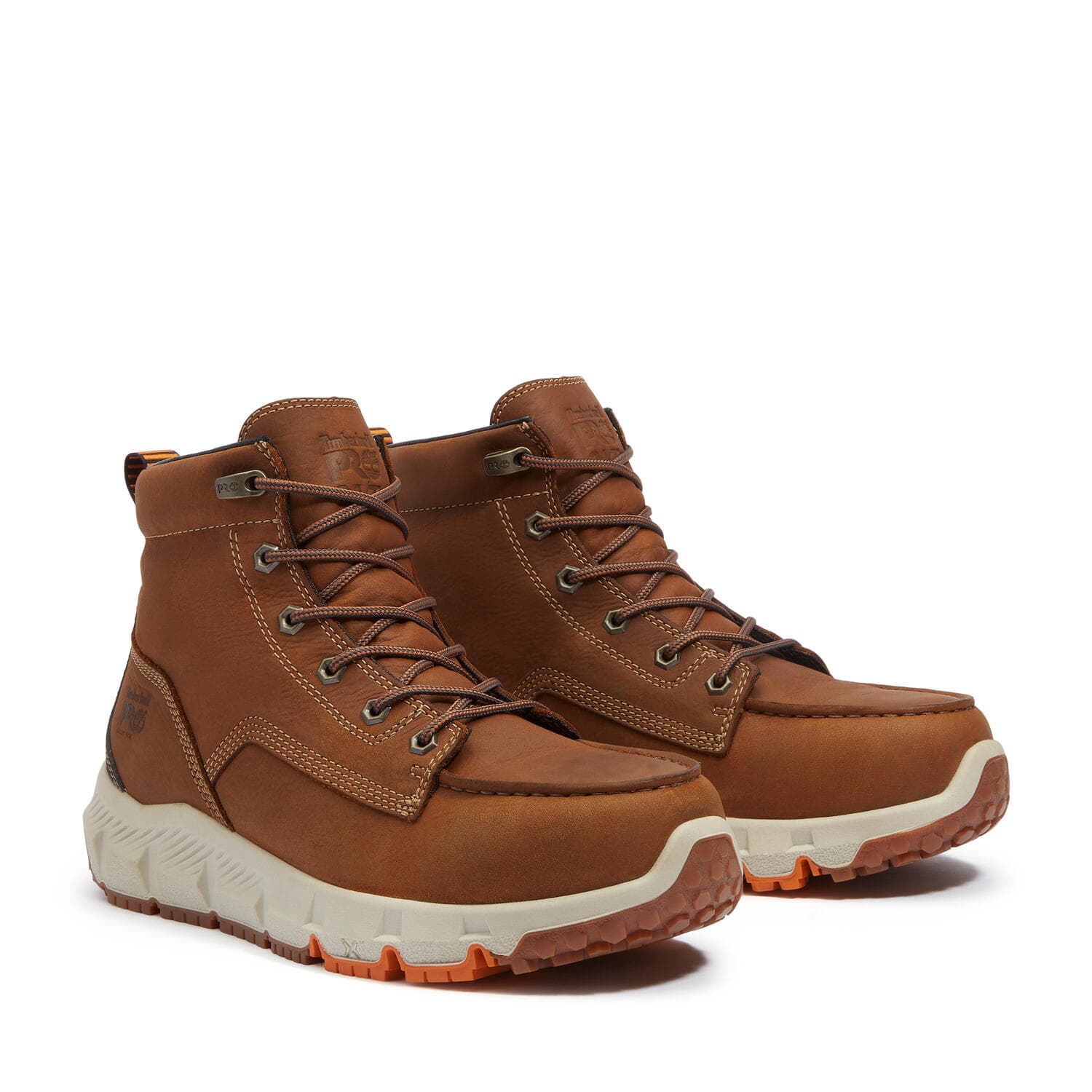 Tempe 6 Inch Alloy Toe Work Boots Brown - Image 2