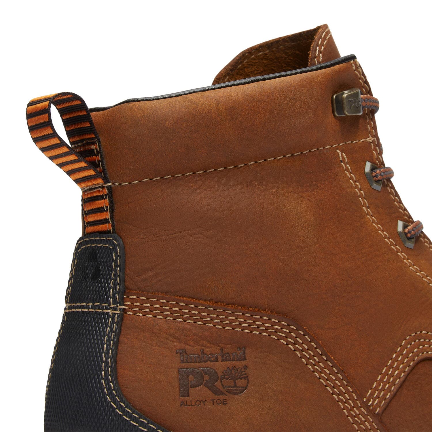 Tempe 6 Inch Alloy Toe Work Boots Brown - Image 7