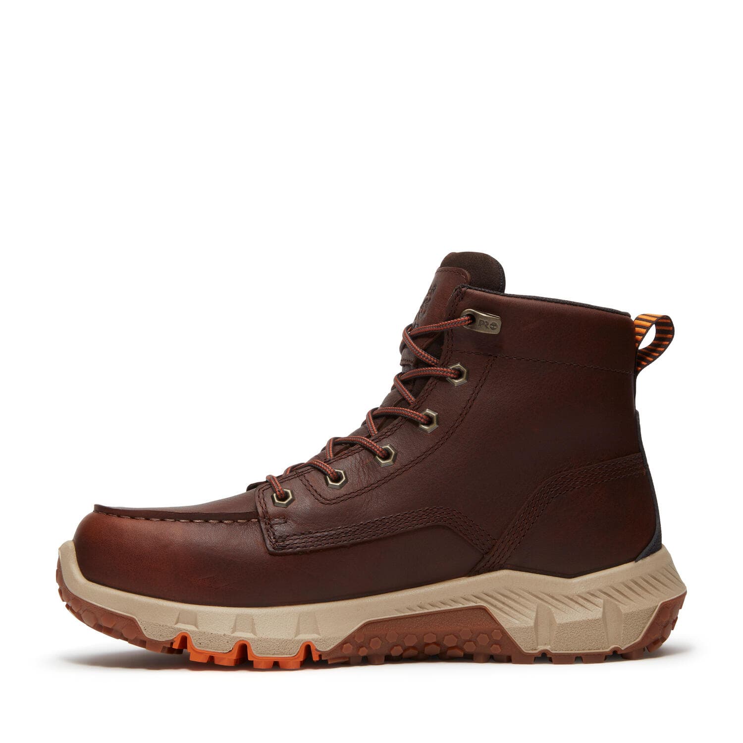 Tempe 6 Inch Alloy Toe Waterproof Work Boots Brown - Image 4