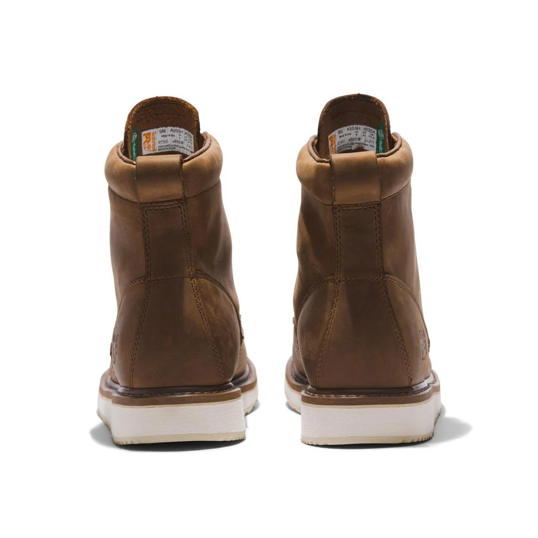 Wedge 6 Inch Soft-Toe Moc Toe Boot Brown - Image 5