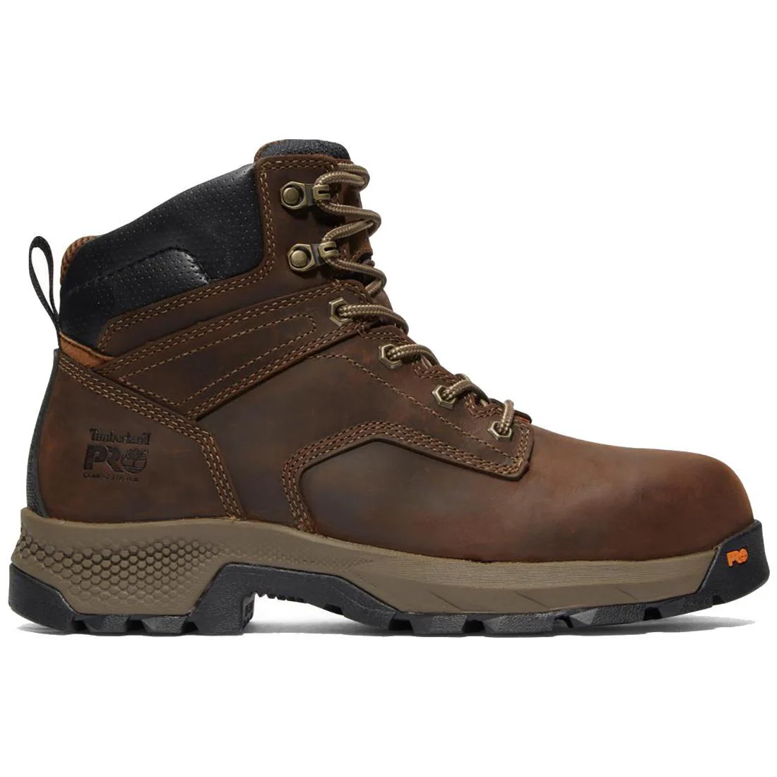 Titan Ev 6 Inch Composite-Toe Work Boot Brown