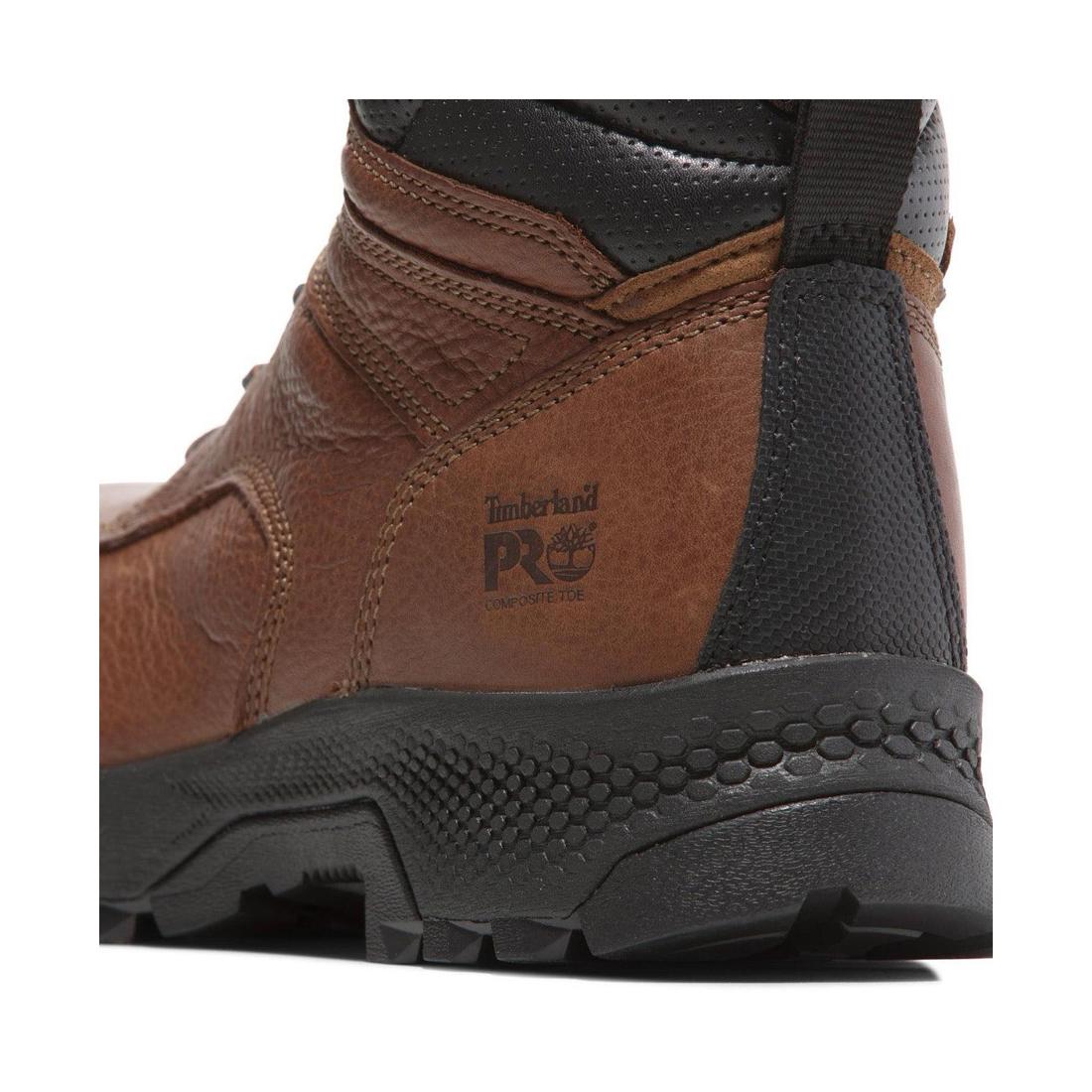 Titan Ev 6 Inch Composite-Toe SD10 Work Boot Brown Coffee - Image 7