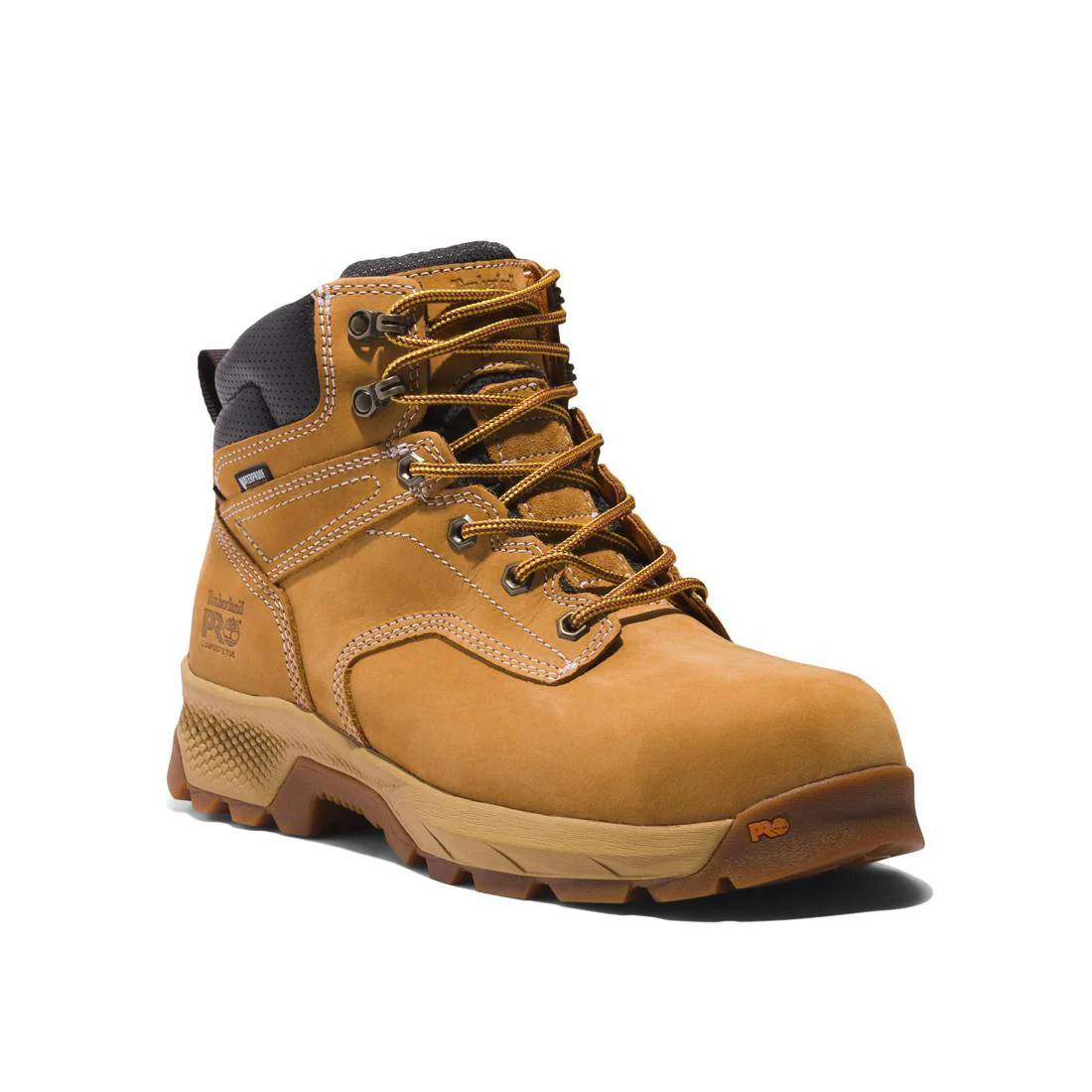 Titan Ev 6 Inch Composite-Toe Waterproof Work Boot Wheat - Image 2
