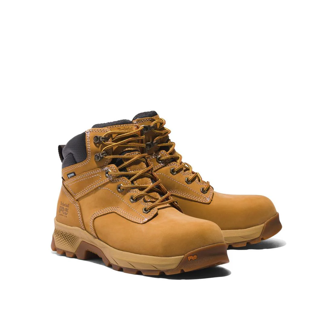 Titan Ev 6 Inch Composite-Toe Waterproof Work Boot Wheat - Image 6